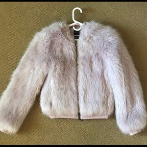 Blush Baby Pink Faux Fur Jacket